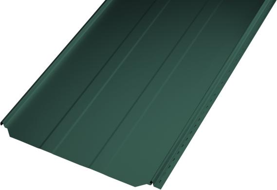 Preview: Stehfalz Profilierung TRAPEZ T-S RAL6005 Preview: Stehfalz Profilierung TRAPEZ T-S RAL6005